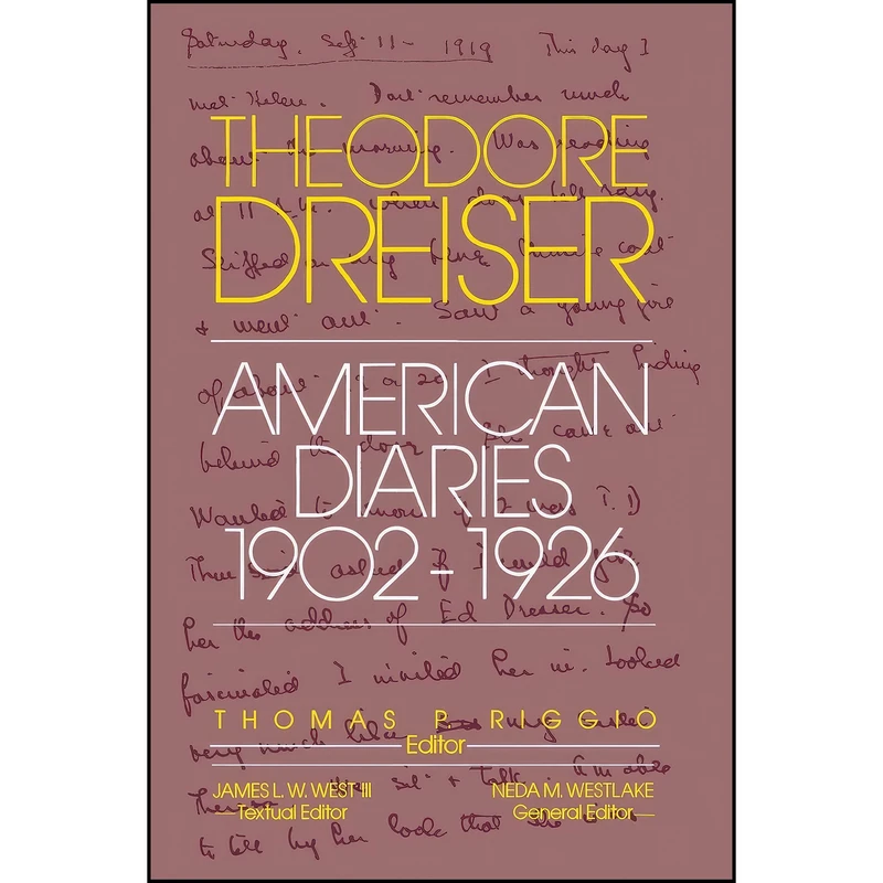 کتاب The American Diaries, 1902-1926  اثر جمعي از نويسندگان انتشارات University of Pennsylvania Press