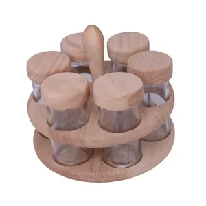 ست جا ادویه 6 پارچه مدل رابر کد 1575