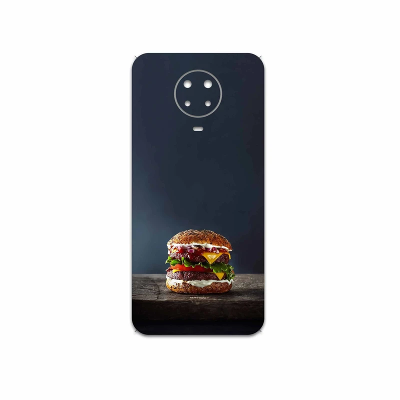 برچسب پوششی ماهوت مدل Hamburger مناسب برای گوشی موبایل نوکیا G20