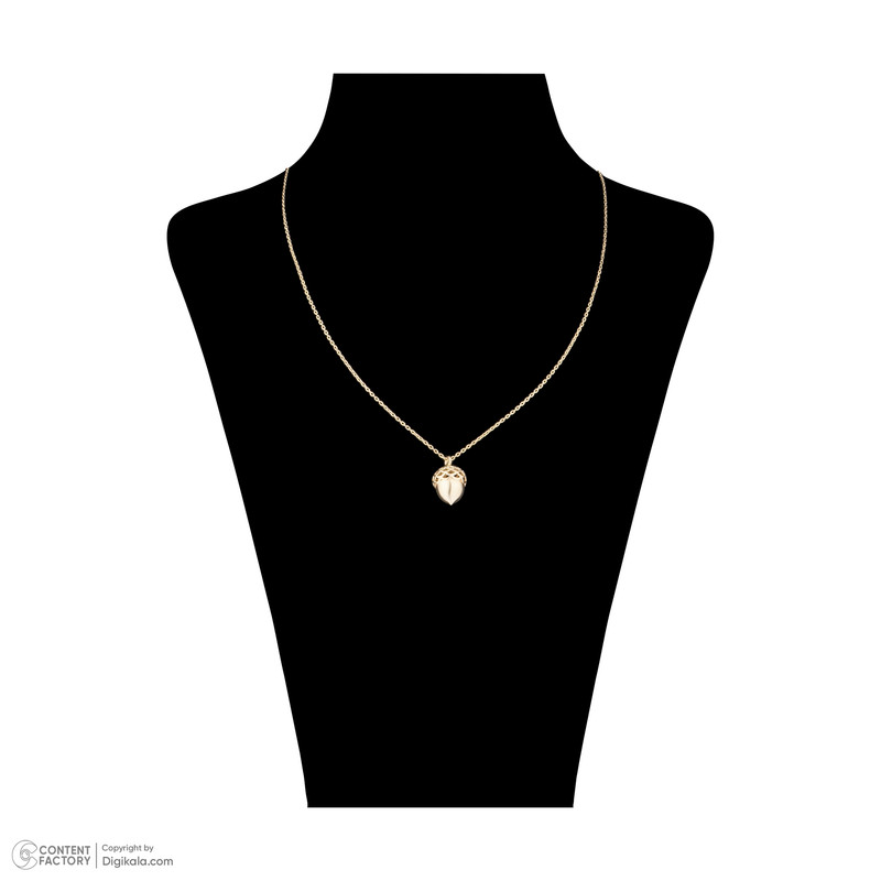 گردنبند طلا 18 عیار زنانه تاج مدل A718 گردنبند طلا 18 عیار زنانه تاج مدل A718