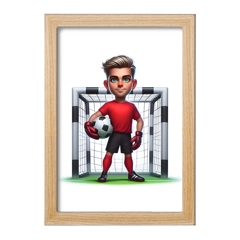 تابلو خندالو مدل دروازه بان فوتبال کد F7985