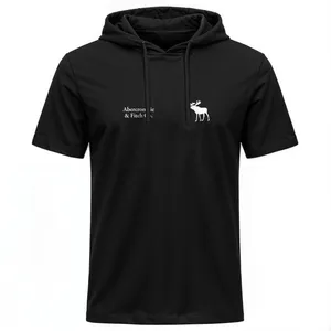 تی‌شرت کلاه‌دار آستین کوتاه مردانه مدل 14040315