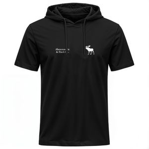 تی‌شرت کلاه‌دار آستین کوتاه مردانه مدل 14040315