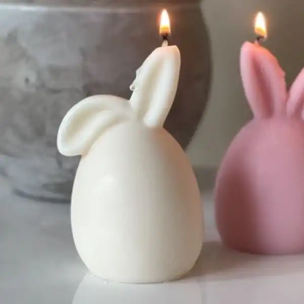 قالب شمع مدل خرگوش تخم مرغی