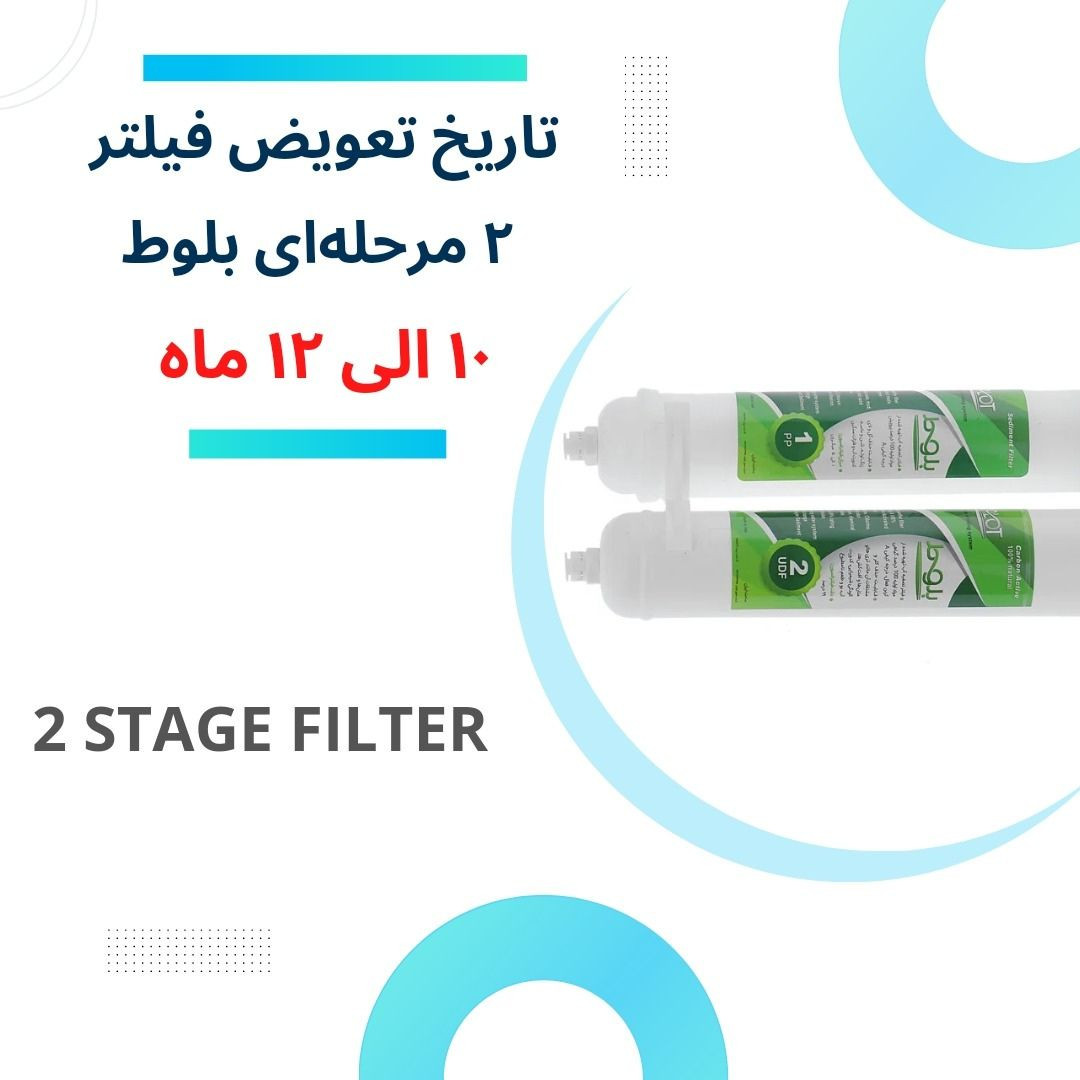فیلتر تصفیه آب یخچال و فریزر بلوط مدل الیافی و کربن گیاهی BLT 2500 G مجموعه 6 عددی فیلتر تصفیه آب یخچال و فریزر بلوط مدل الیافی و کربن گیاهی BLT 2500 G مجموعه 6 عددی