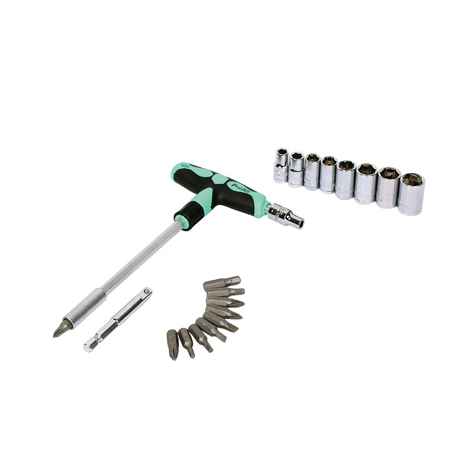 سری پیچ گوشتی پروسکیت مدل SD-9701M بسته 30 عددی