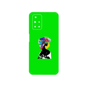 MAHOOT Collage of Women Portrait 3 Cover Sticker for Xiaomi Redmi 10 Prime