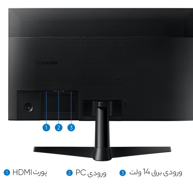 مانیتور سامسونگ مدل MONITOR SAMSUNG LED 24 LS24C310EA سایز 24 اینچ