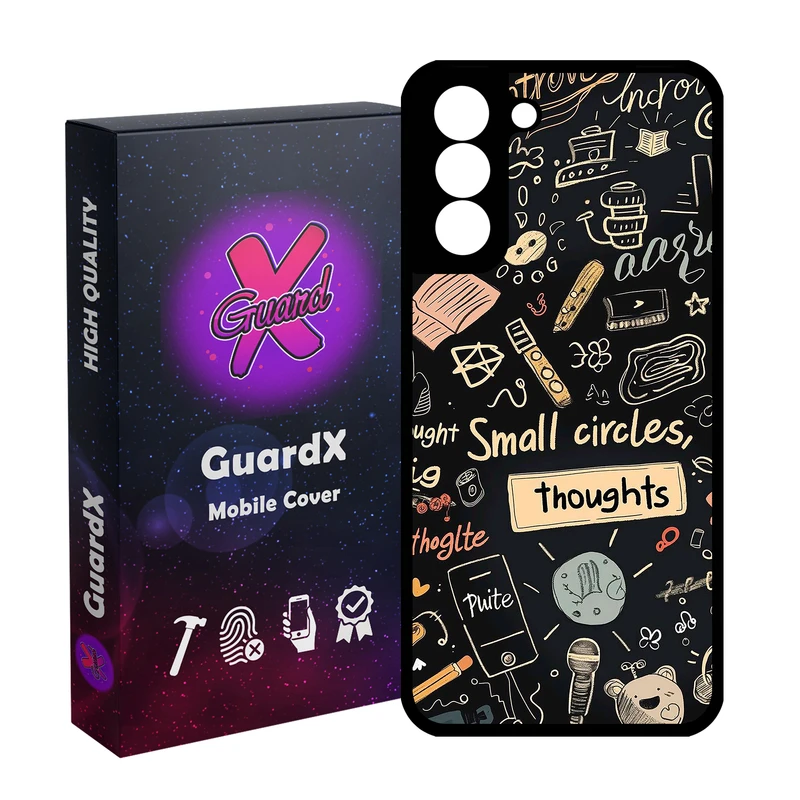 کاور گارد ایکس طرح درس مدل  Glass10777 مناسب برای گوشی موبایل سامسونگ Galaxy S21 FE