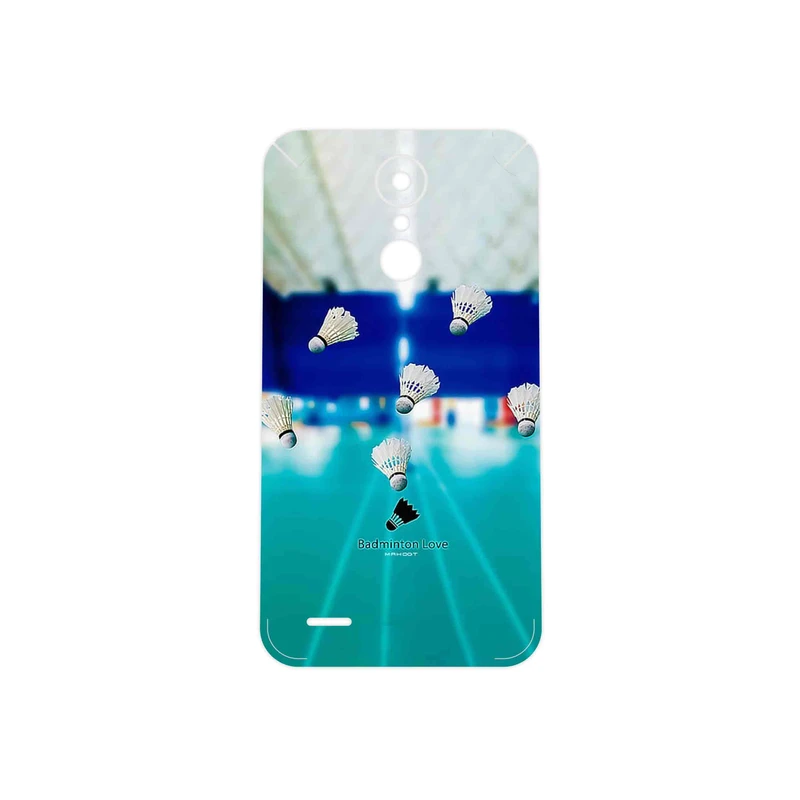 برچسب پوششی ماهوت مدل Badminton مناسب برای گوشی موبایل ال جی K10 2017