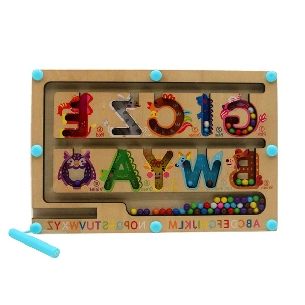 بازی آموزشی باکیدز مدل ماز مگنتی کد 25961