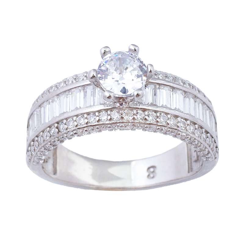 انگشتر نقره زنانه مدل AMT_R098