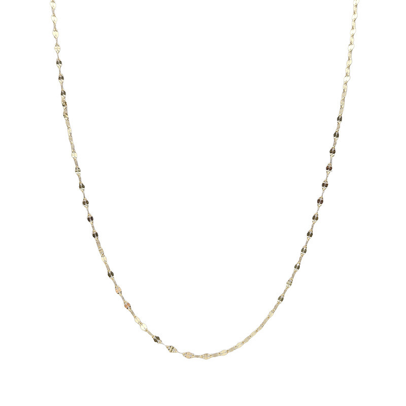 زنجیر پولکی طلا 18 عیار زنانه گالری ایلونا مدل 17507