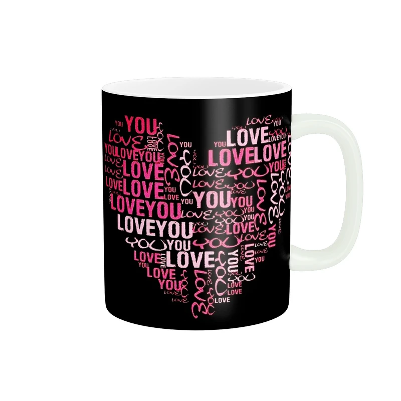 ماگ پاد آفرین طرح LOVE کد 825