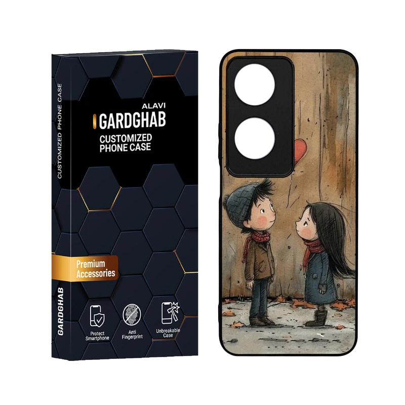 کاور گارد قاب علوی مدل دور ژله ای فانتزی مناسب برای گوشی موبایل آنر X7B 4G