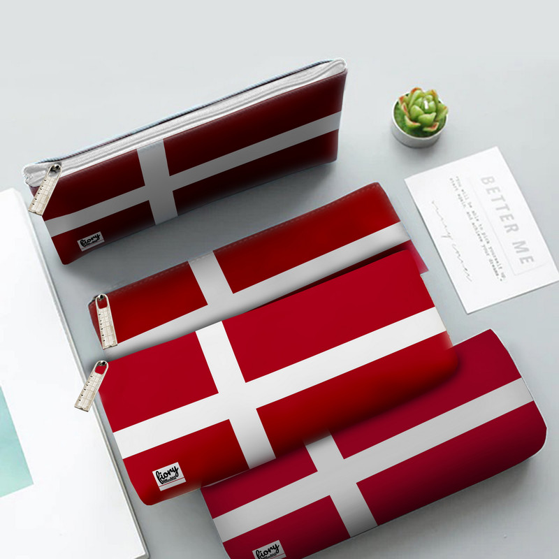 جامدادی مستر راد مدل پرچم دانمارک کد fiory 2015