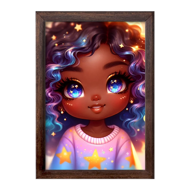 تابلو خندالو طرح دخترانه کیوت کد F6060