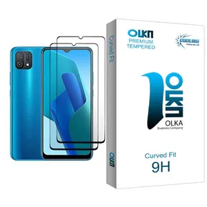 Cooling Olka Glass MIX002 Screen Protector For Oppo A16K Pack Of 2