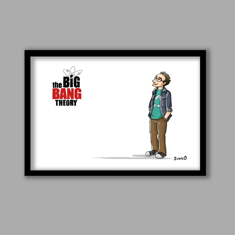 تابلو لیلیان مدل سریال بیگ بنگ تئوری The Big Bang Theory کد LA-G11525-2