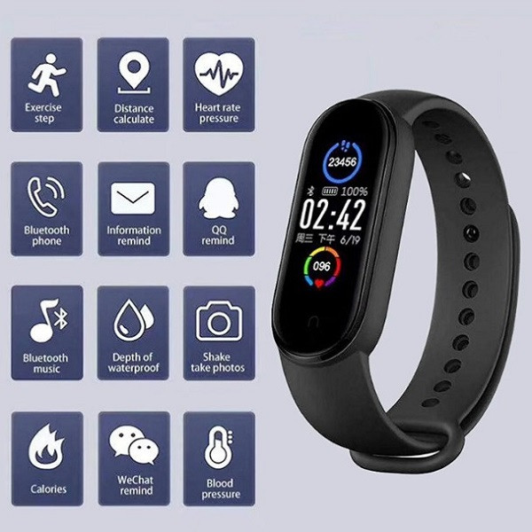 مچ بند هوشمند مدل Bracelet M5