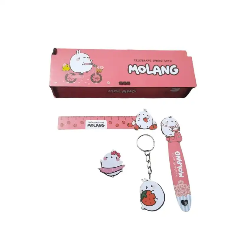 بسته لوازم التحریر طرح مولانگ مجموعه 5 عددی