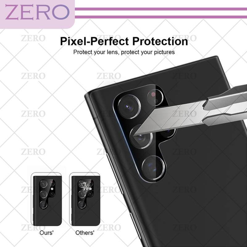 محافظ لنز دوربین زیرو مدل 3D-ZR مناسب برای گوشی موبایل سامسونگ Galaxy S24 Ultra