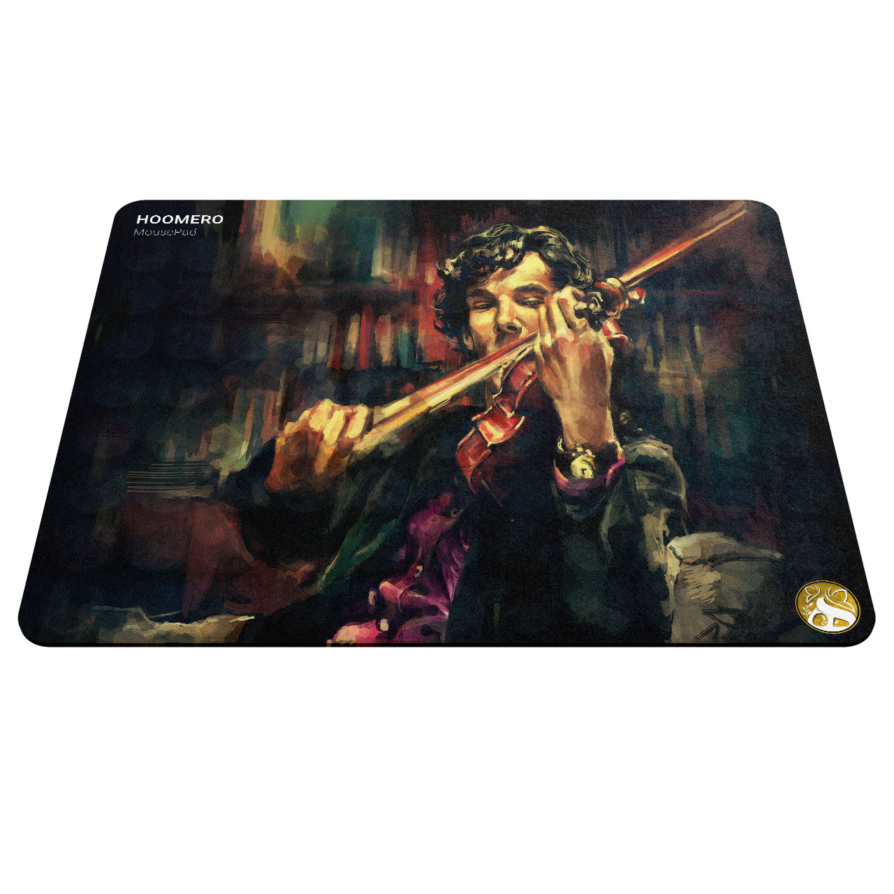 ماوس پد هومرو مدل A7674 طرح شرلوک هلمز