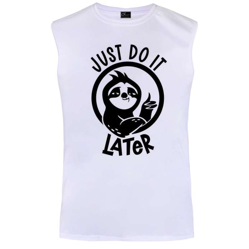 تاپ مردانه مدل  B32 رنگ سفید