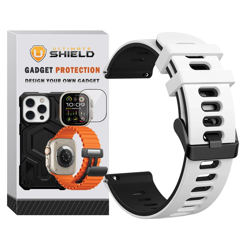 بند آلتیمیت شیلد مدل Hike NV مناسب برای ساعت هوشمند سامسونگ Galaxy Watch 6 40mm / 6 44mm / 6 Classic 43mm / 6 Classic 47mm