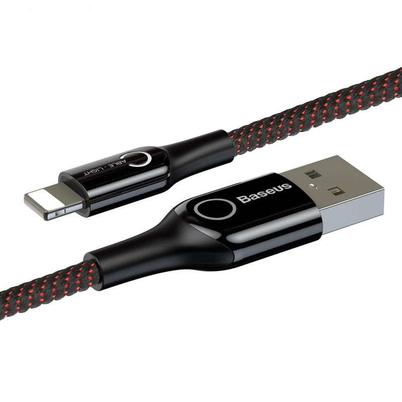 کابل تبدیل USB به لایتنینگ باسئوس مدل CALXD-B01 طول 1 متر