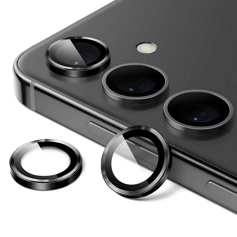 محافظ لنز دوربین چلیپا مدل Sapphire مناسب برای گوشی موبایل سامسونگ Galaxy S25 Plus