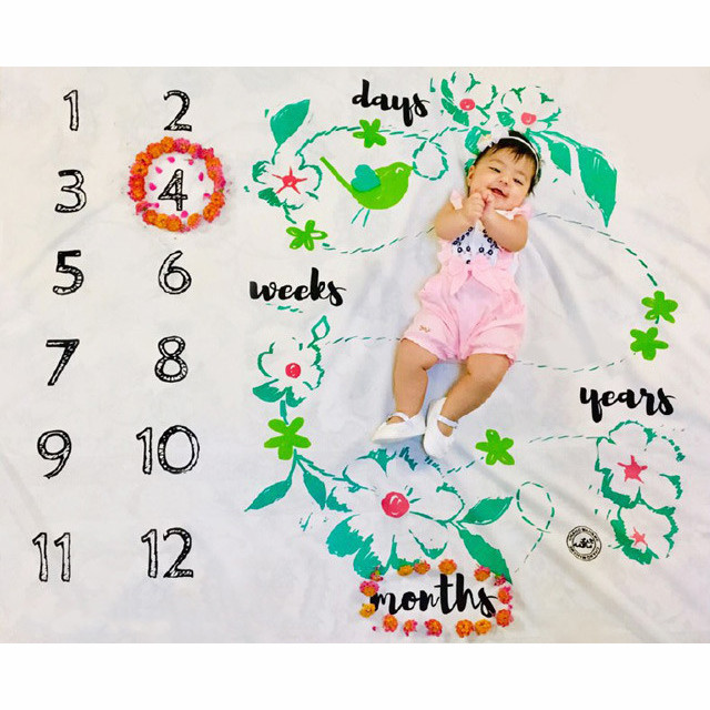 زیرانداز عکاسی ماهگرد نوزاد مدل ونوس