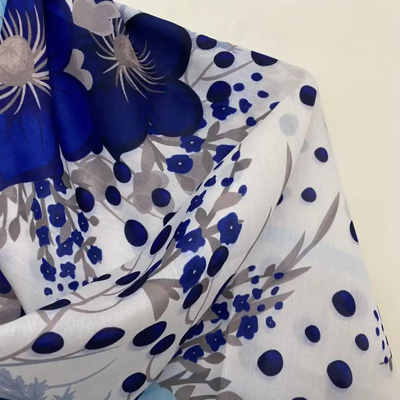 روسری زنانه مدل نخی قواره بزرگ چهار فصل کد 1770