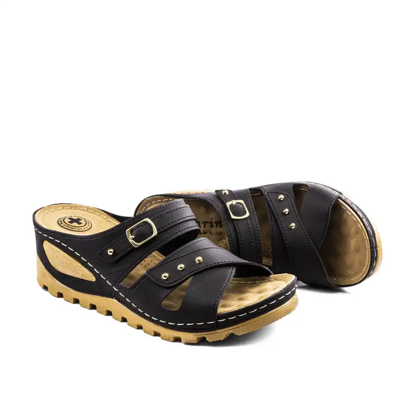 دمپایی زنانه سارینا مدل ساناز کد 01