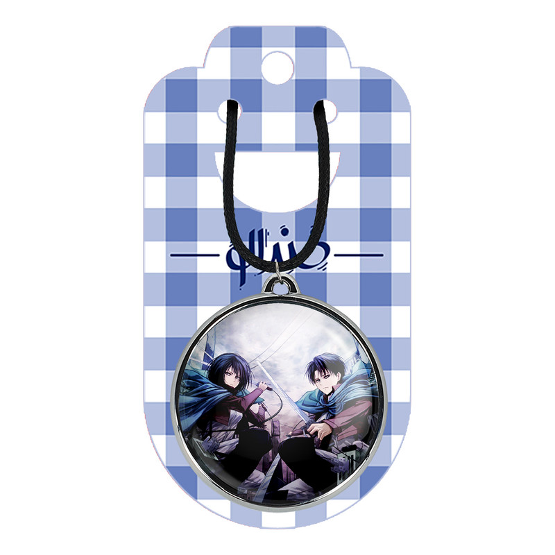 گردنبند خندالو مدل لیوای و میکاسا و ارن یگر انیمه اتک آن تایتان کد 1098310975