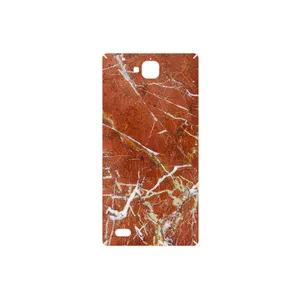 MAHOOT Red Marble Cover Sticker for Honor 3C