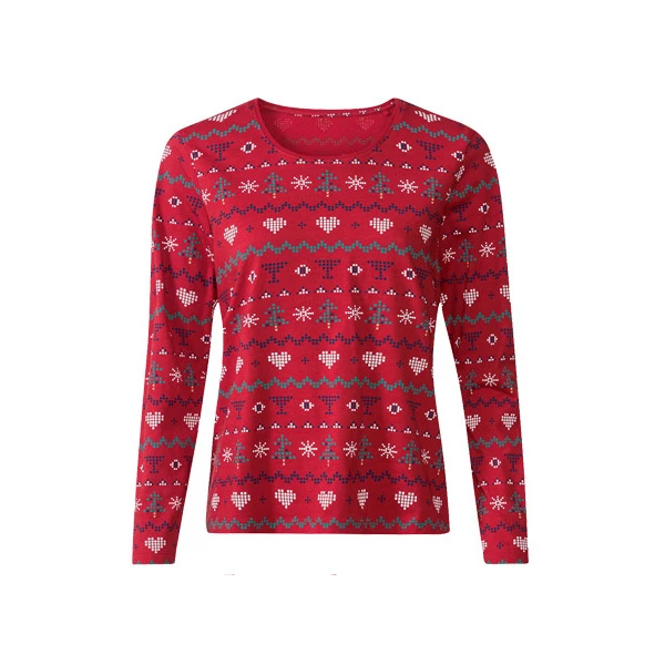 تی شرت آستین بلند زنانه اسمارا مدل 390676