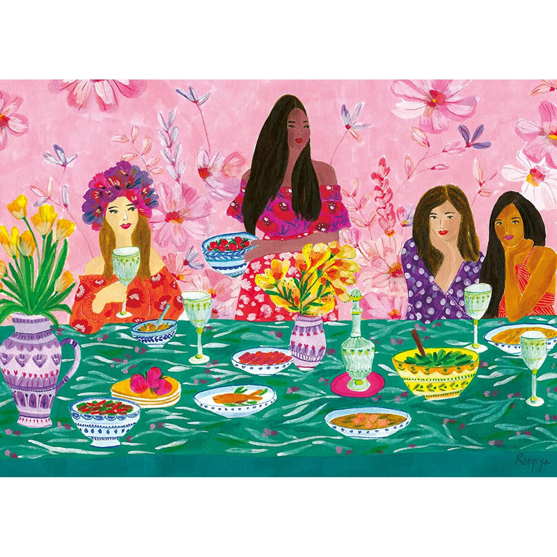 پازل 1000 تکه راونزبرگر مدل Ladies Brunch کد 17131