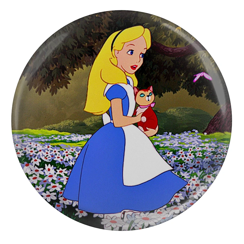 مگنت مدل S13269 طرح کارتون دختر پرنسس آلیس در سرزمین عجایب