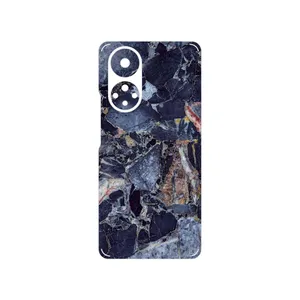 MAHOOT Broken black marble Cover Sticker for Honor 50