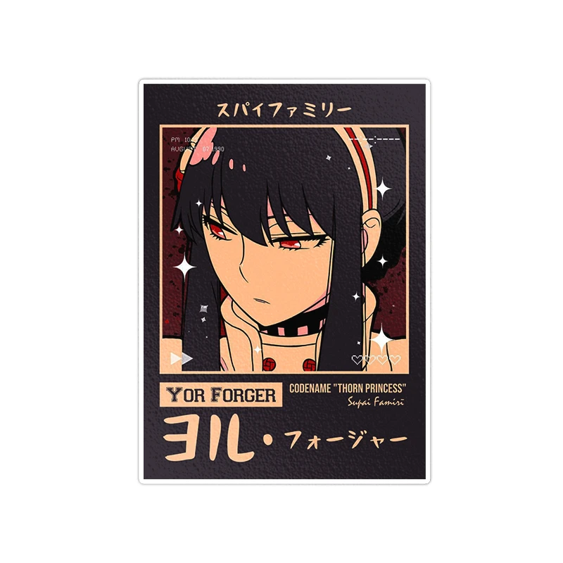     استیکر لپ تاپ ماسا دیزاین طرح ANIME مدل STKA00334