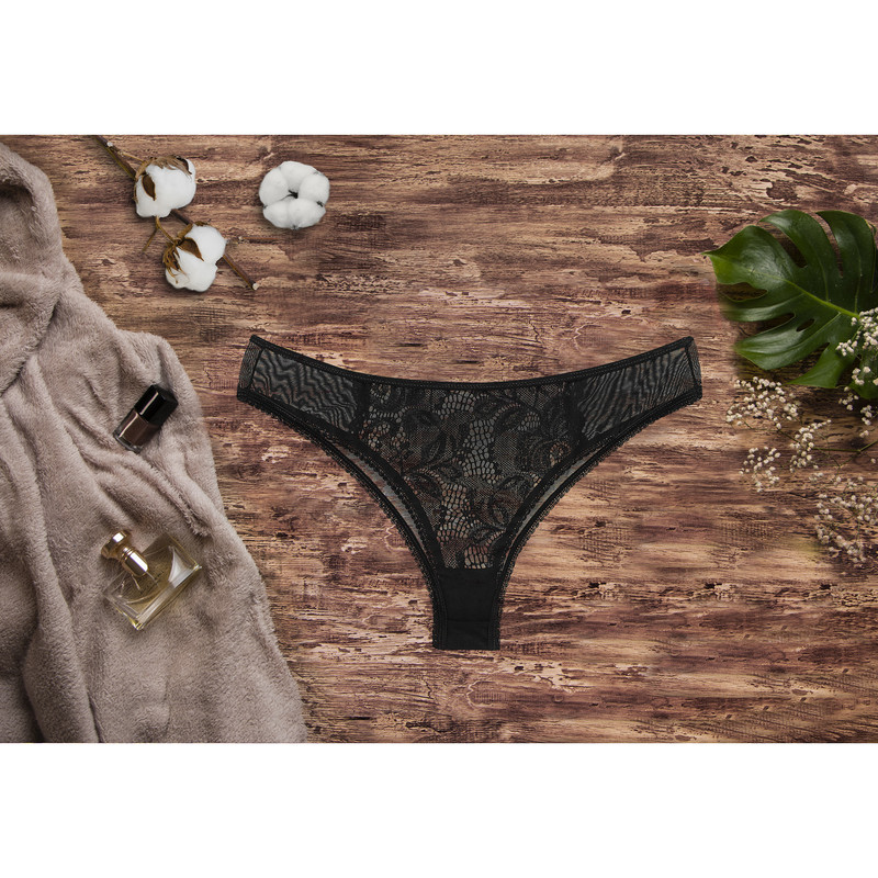 شورت زنانه جی سی مدل دانتل FAN-BLA-1