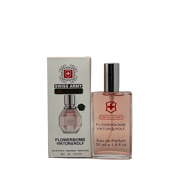  عطر جیبی زنانه سوئیس آرمی مدل فلاور بمب حجم 55 میلی لیتر