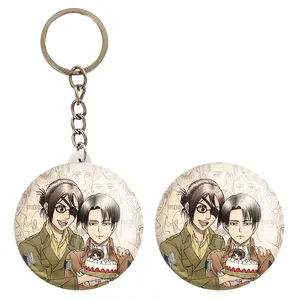 پیکسل خندالو مدل هانجی و لیوای انیمه اتک آن تایتان کد 10988 به همراه جاکلیدی