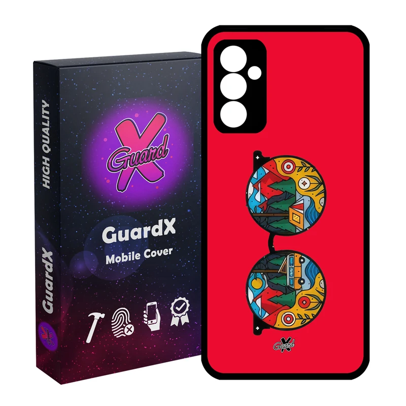 کاور گارد ایکس طرح عینک مدل Glass10638 مناسب برای گوشی موبایل سامسونگ Galaxy A55 / A55 5G