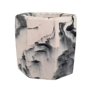 گلدان بتنی میعاد مدل مرمر