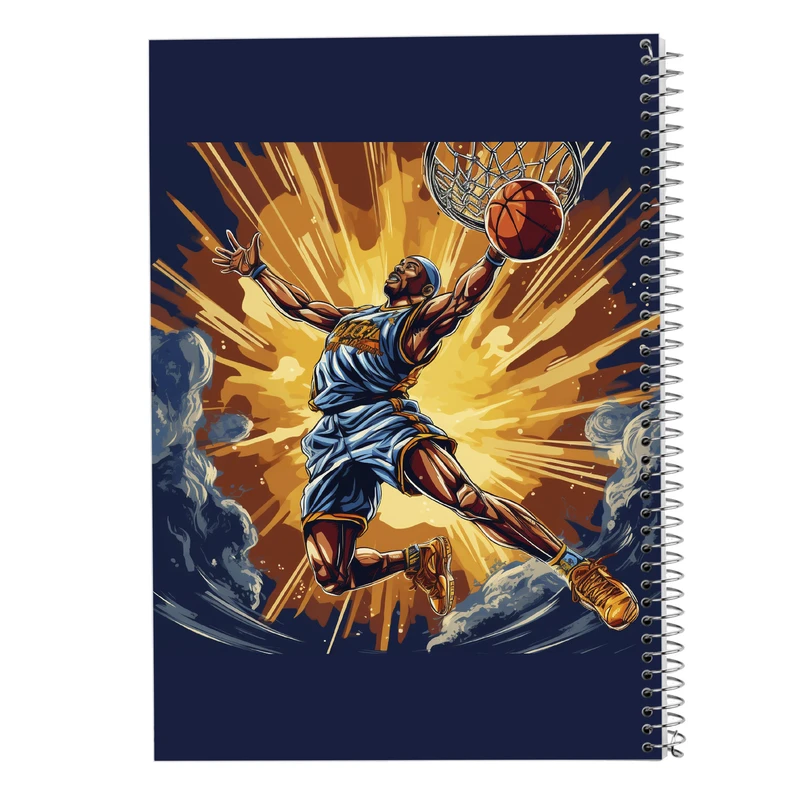 دفتر شطرنجی 50 برگ مدوپد مدل Slam Dunk کد DF2758