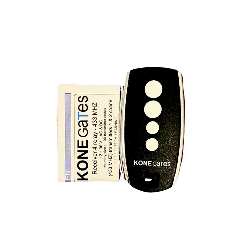 ریموت دربازکن بلوتوثی کانه مدل 433-dk-KONE ریموت دربازکن بلوتوثی کانه مدل 433-dk-KONE