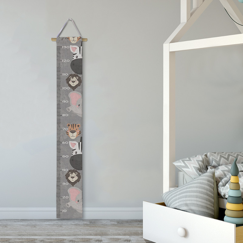 متر اندازه گیری کودک شمسه نگار مدل DTB413 طرح حیوانات