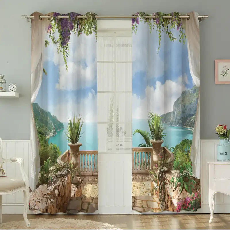 پرده نیروانا طرح کودک مدل مخمل کد 8497 سایز 140×280 سانتی متر